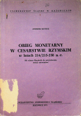 Obieg monetarny w cesarstwie rzymskim w latach 214 / 215 - 238 n e