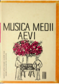 Musica Medii AEVI III