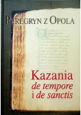 Kazania de tempore i de sanctis