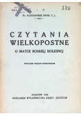Czytania wielkopostne 1923 r.