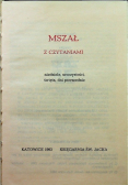 Mszał z czytaniami