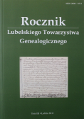 Rocznik Lubelskiego Towarzystwa Genealogicznego Tom III