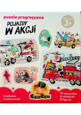 Puzzle progresywne Pojazdy w akcji