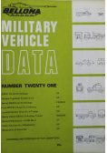 Military Vehicle Data
