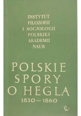 Polskie spory o Hegla 1830 1860