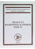 Zeszyty Radomszczańskie Tom VI