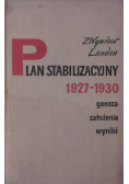 Plan stabilizacyjny 1927-1930