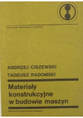 Materiały konstrukcyjne w budowie maszyn