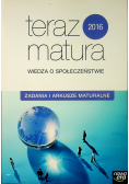 Teraz matura wiedza o społeczeństwie 2016 Zadania i arkusze maturalne