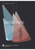 Kroatywni. Dramat chorwacki po 1990 roku