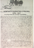 Kontakty papiestwa z Polską 1378 -  1417