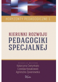 Kierunki rozwoju pedagogiki specjalnej