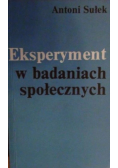 Eksperyment w badaniach społecznych