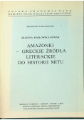 Amazonki - greckie źródła literackie do historii mitu