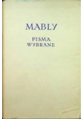 Mably Pisma wybrane