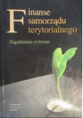 Finanse samorządu terytorialnego Zagadnienia wybrane