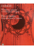 Bach Wybrane utwory w transkrypcji na 1 i 2 gitary