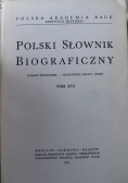 Polski słownik biograficzny tom XVI