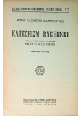 Katechizm rycerski 1925 r.