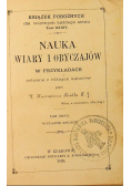 Nauka wiary i obyczajów w przykładach, 1905 r.