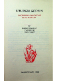 Liturgia godzin Tom 4 Okres zwykły