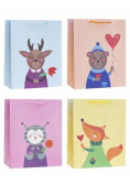 Torebka ozdobna 18x23x8cm mix ROZETTE