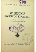 W szkole świętego Ignacego 1934 r.