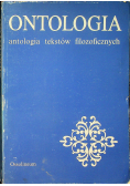 Ontologia antologia tekstów filozoficznych