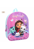 Plecak przedszkolny 3D Koci Domek Gabi