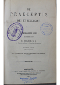 De praeceptis dei et ecclesiae Tom II 1911r