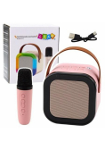 Karaoke głośnik i mikrofon K12 RGB Bluetooth