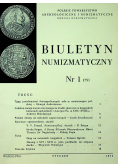 Biuletyn numizmatyczny nr 1 do 10