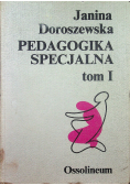Pedagogika specjalna tom 1