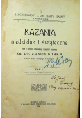 Kazania niedzielne i świąteczne 1906 r.