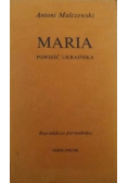 Maria powieść Ukraińska