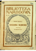 Kazania sejmowe 1925 r