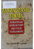 Zarządzanie firmą strategie  struktury  decyzje tożsamość