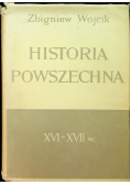 Historia powszechna XVI XVII