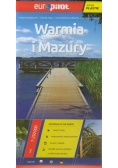 Warmia i Mazury mapa turystyczna 1:250 000