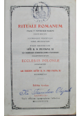 Rituale Romanum   1927 r