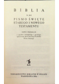 Biblia to jest Pismo Święte Starego i Nowego Testamentu