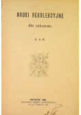 Nauki rekolekcyjne dla zakonnic 1906 r