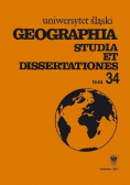 Geographia Studia et Dissertationes Tom 34 NOWA