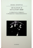 Od kultury ja do kultury siebie