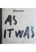 Warsaw As it was