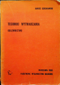 Techniki wytwarzania Odlewnictwo