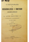 O postępowaniu w doskonałości i cnotach chrześcijańskich , 1894 r.