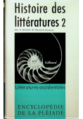 Histoire des litteratures 2
