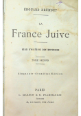 La France Juive Tome II 1886 r.