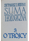 Suma teologiczna o trójcy przenajświętszej Tom III